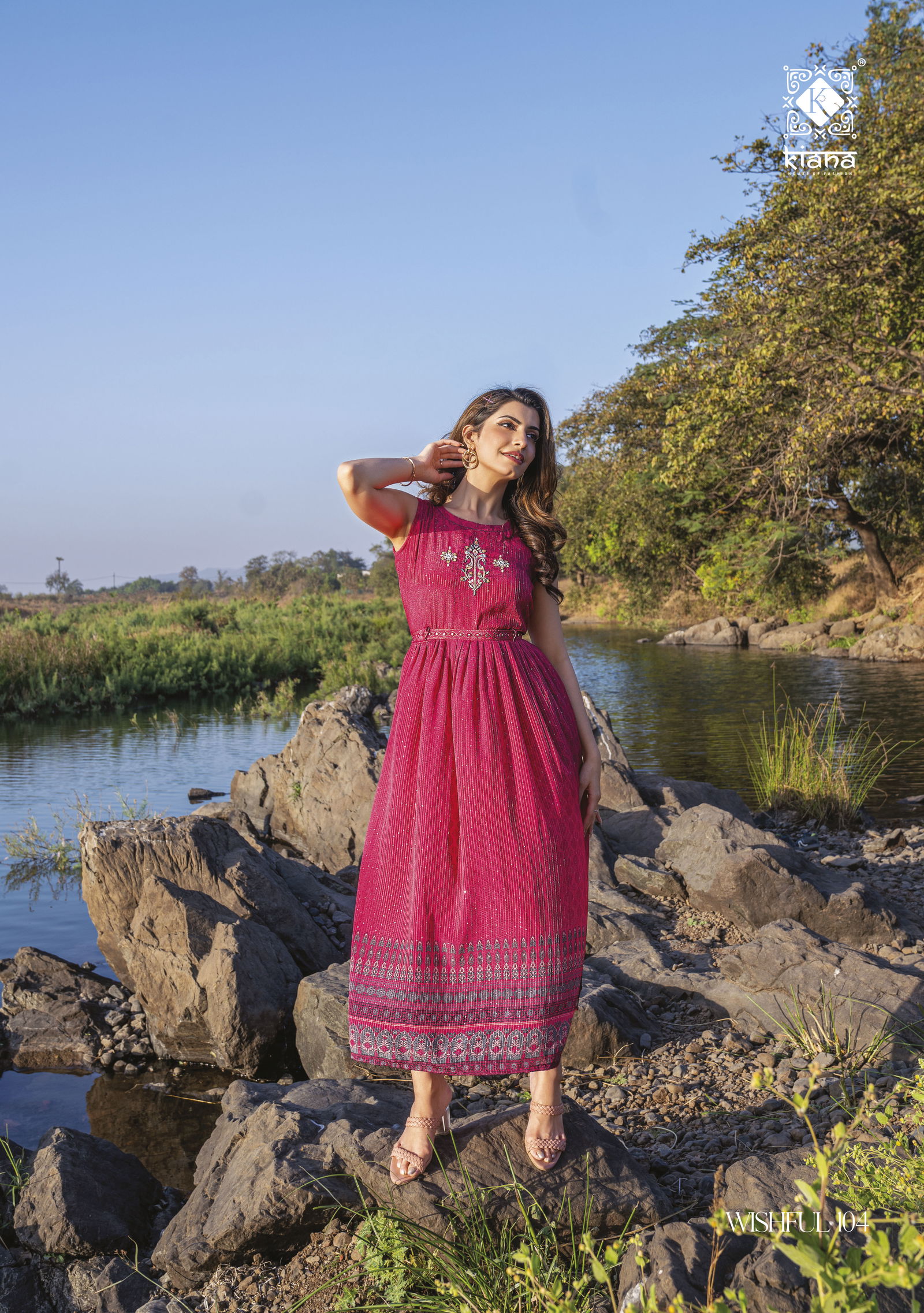 Kiana Wishful Stylish Designer Wholesale Party Wear Kurtis Catalog